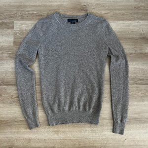 TAHARI Neutral Tan Light Weight Pure Luxe 100% Cashmere Sweater